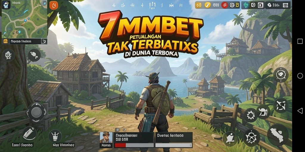 Tangkapan layar gameplay 7MMBET di dunia terbuka.