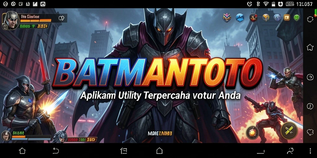 Tampilan antarmuka utama BATMANTOTO yang ramah pengguna.