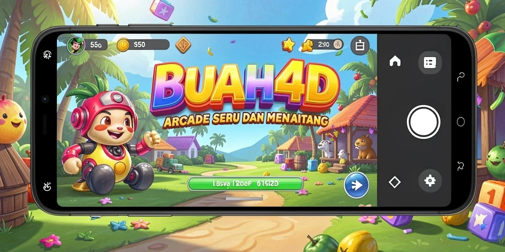 Tangkapan layar menampilkan gameplay BUAH4D yang penuh warna dan mendebarkan.