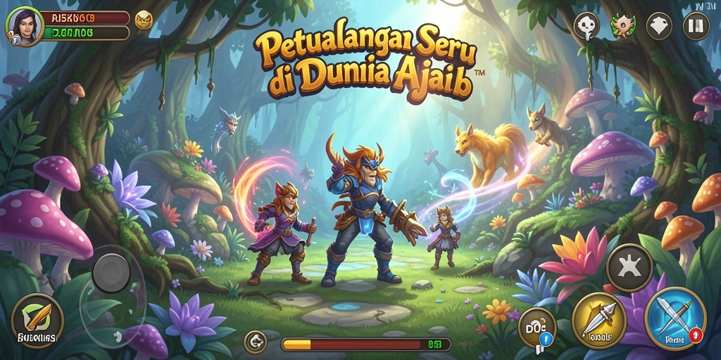 Screenshot gameplay D06 menampilkan aksi seru dalam petualangan.