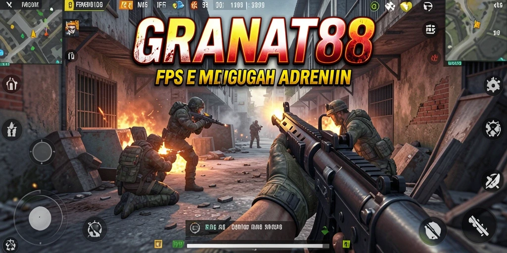 Tangkapan layar gameplay GRANAT88 menunjukkan aksi pertempuran yang mendebarkan.