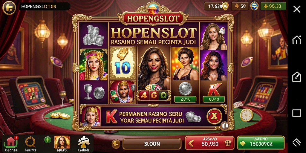 Tampilan gameplay HOPENGSLOT yang menarik dan interaktif.