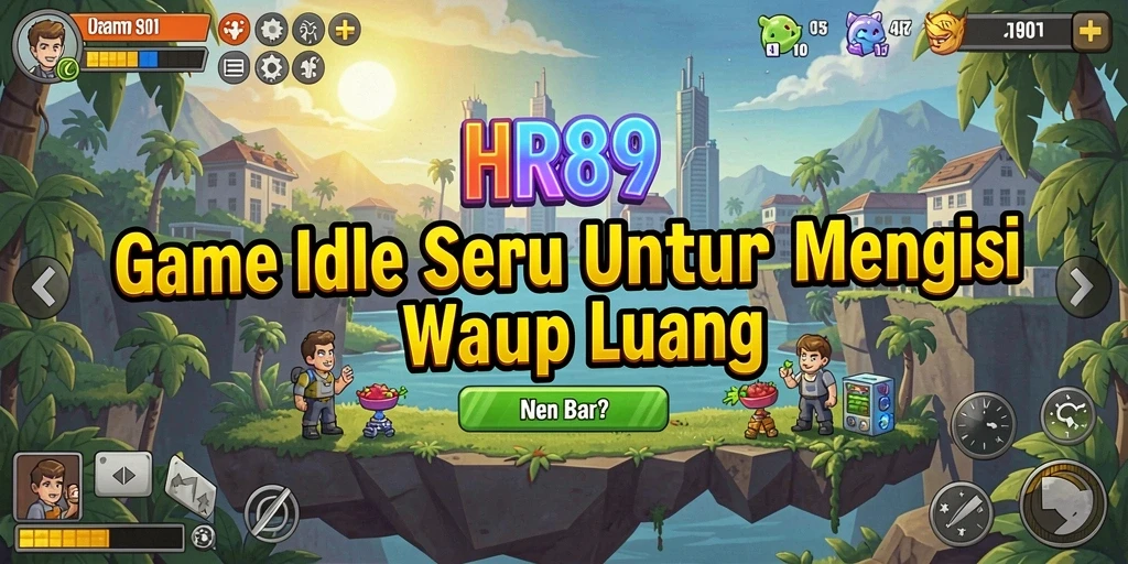Screenshot menunjukkan karakter HR89 yang sedang dalam mode Idle.