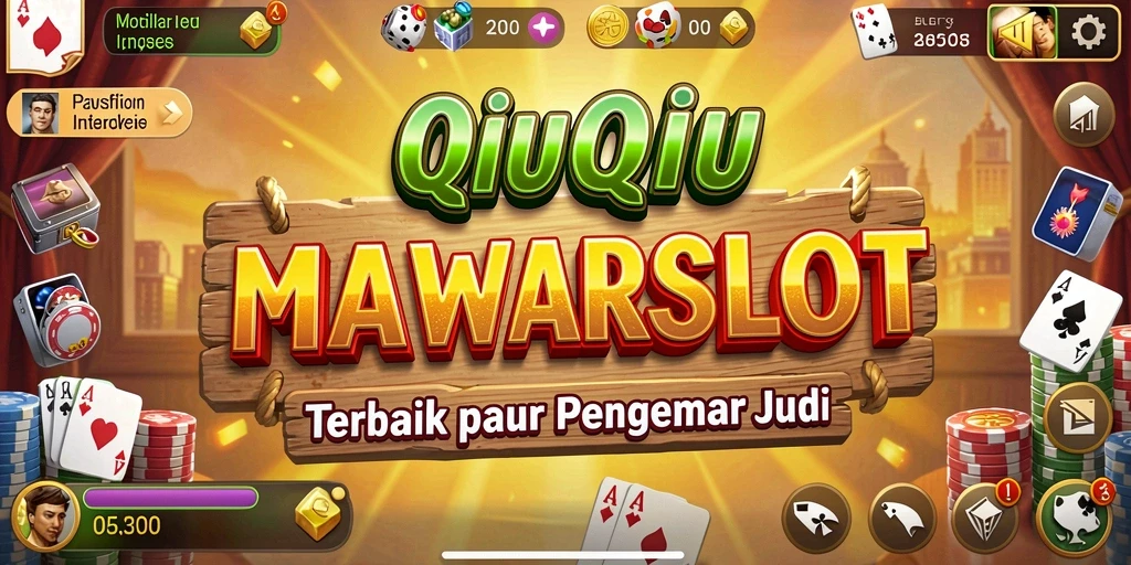 Tampilan seru gameplay QiuQiu di MAWARSLOT.