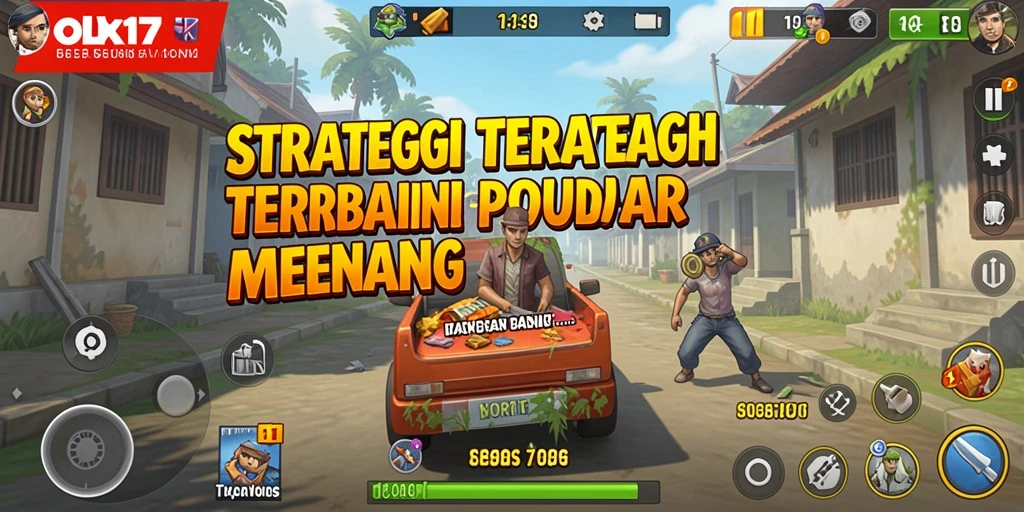 Tampilan gameplay yang menegangkan dan penuh strategi.