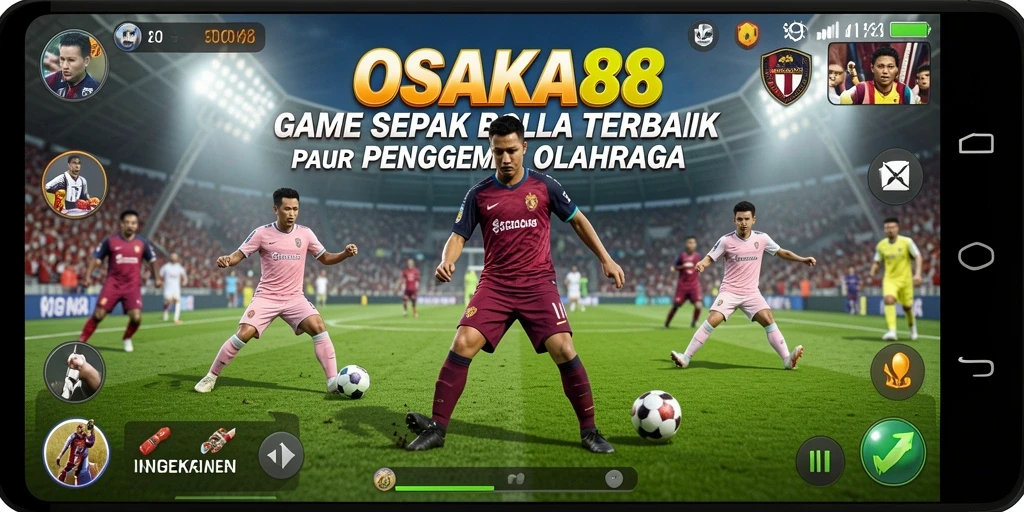 Tampilan gameplay menarik dalam OSAKA88 dengan grafis yang menakjubkan.