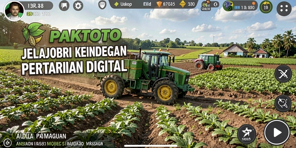 Tangkapan layar PAKTOTO menampilkan pengalaman pertanian yang menyenangkan dan interaktif.