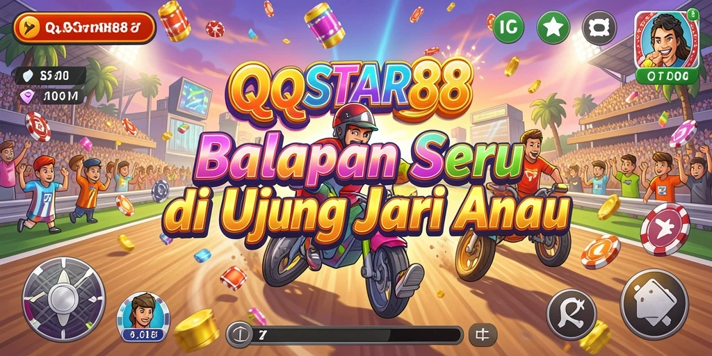 Tampilan gameplay QQSTAR88 yang penuh aksi dan seru.