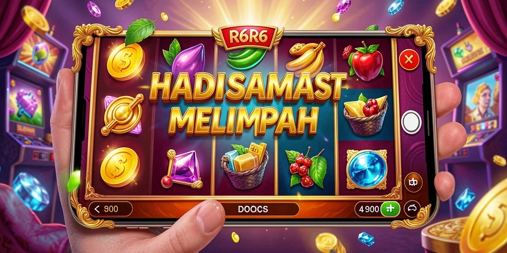 Screenshot utama R6R6 menampilkan gameplay Slot yang mendebarkan.