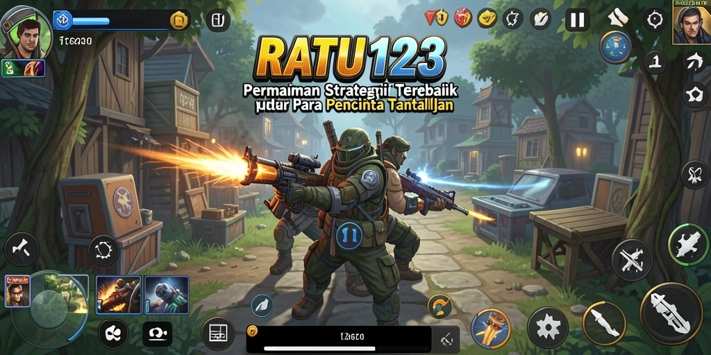Gameplay strategis yang menantang dan mendebarkan.