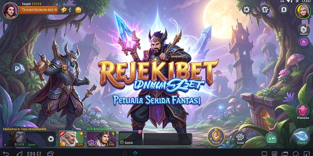 Tampilan gameplay seru dan menantang di dunia REJEKIBET.