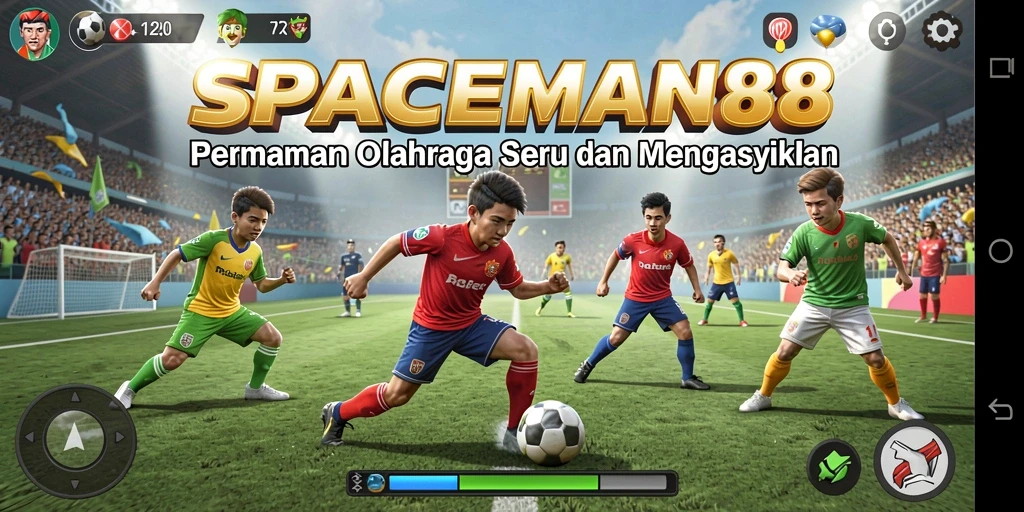 Tampilan gameplay seru dari SPACEMAN88 yang penuh aksi.