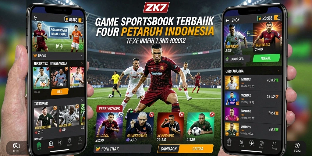 Screenshot ZK7 menunjukan tampilan taruhan langsung yang menarik.